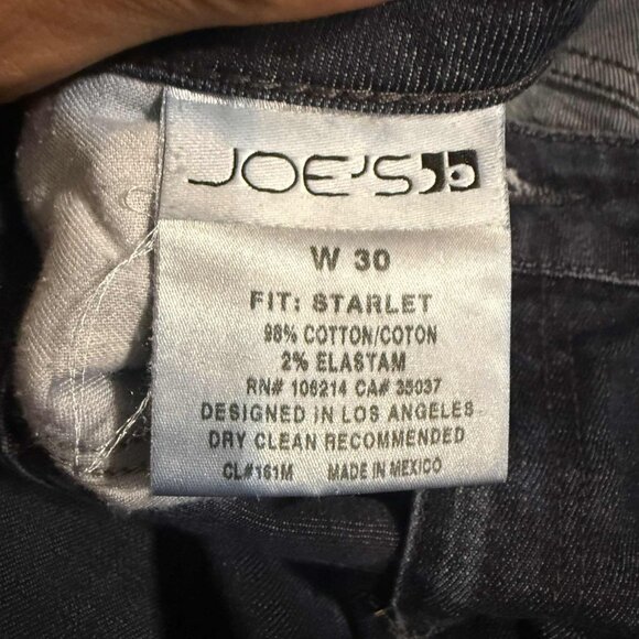 Joe’s Jeans Starlet Fit Size 30 – Geneve Wash Bootcut Denim – Y2K Baddie - Picture 6 of 9